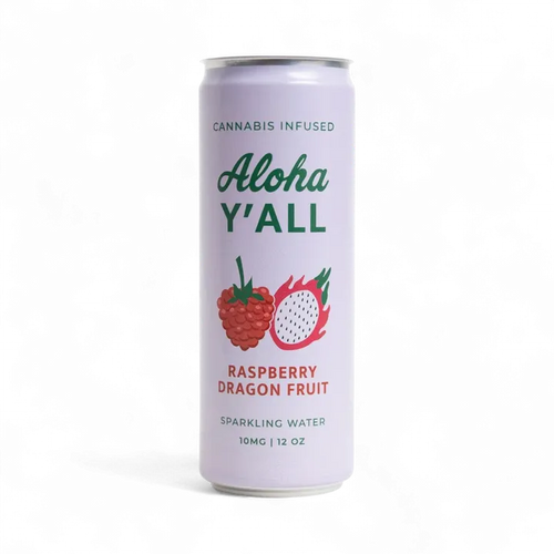 Aloha Y'all Raspberry Dragon Fruit - 12oz - 10 MG THC 12 oz