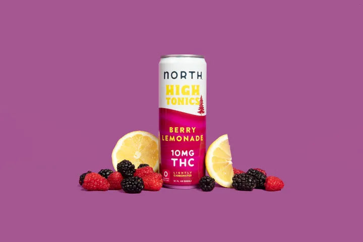 NORTH High Tonic Berry Lemonade 10mg THC 12 oz